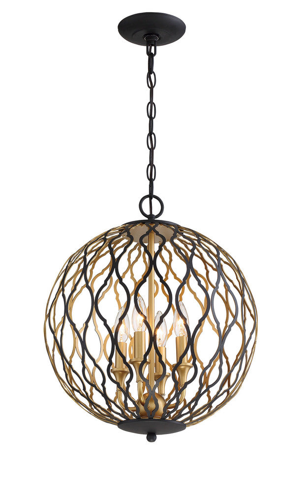 Gilded Glam - 4 Light Pendant