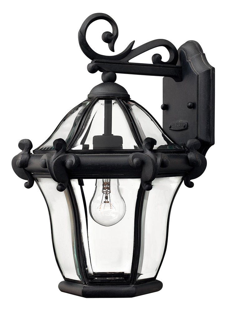 Medium Wall Mount Lantern - Black