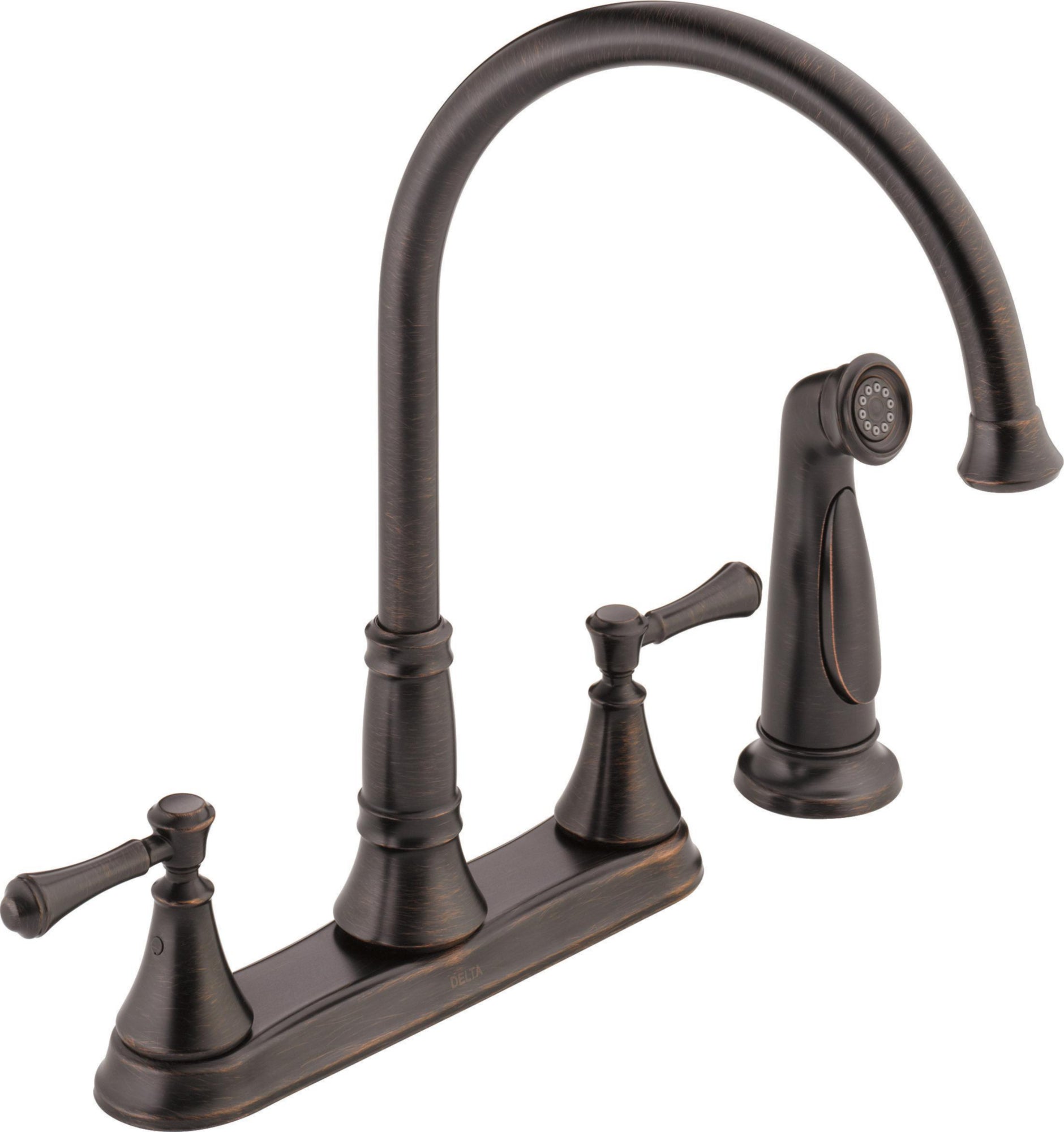 CASSIDY 2H KITCHEN DECK FAUCET W/SPRAYER