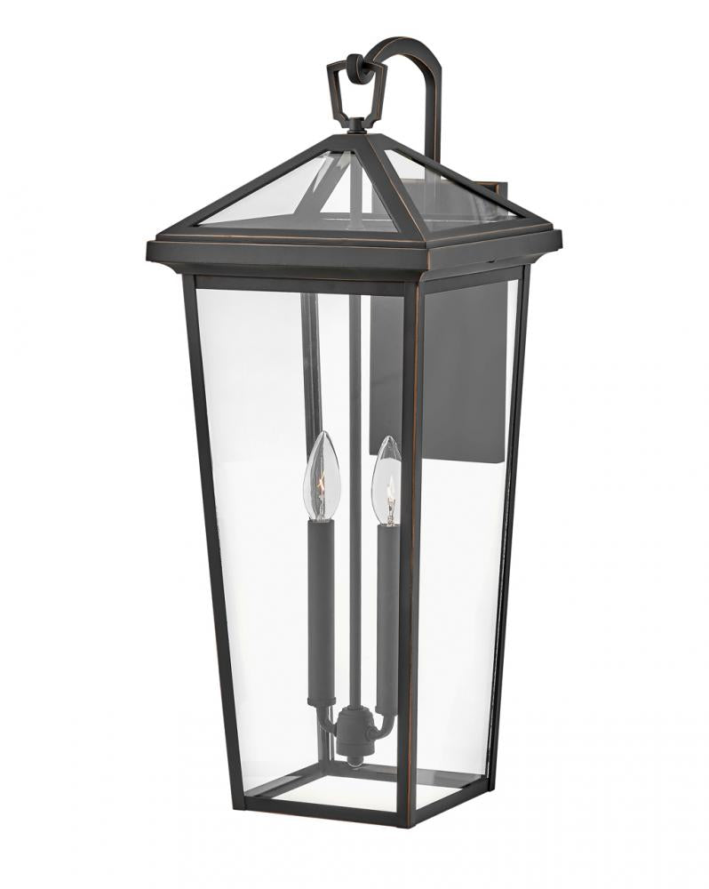 LARGE TALL WALL MOUNT LANTERN