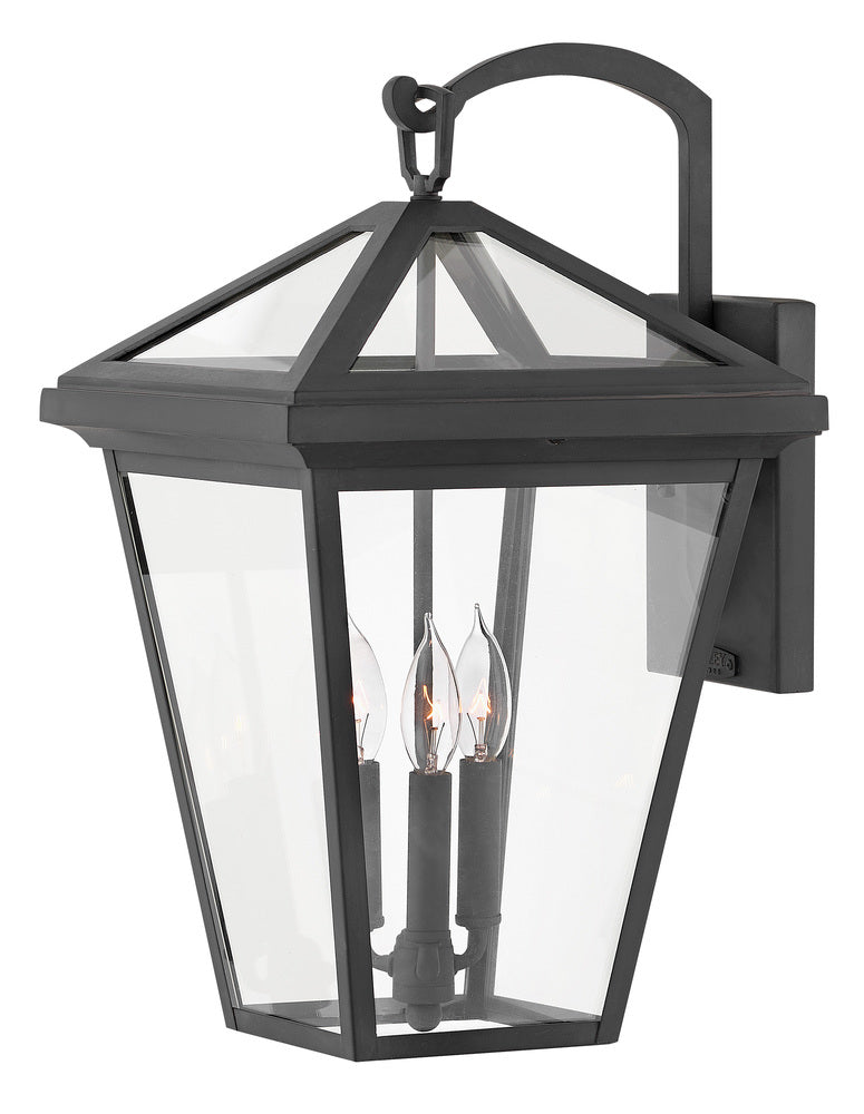 Medium Wall Mount Lantern - Black