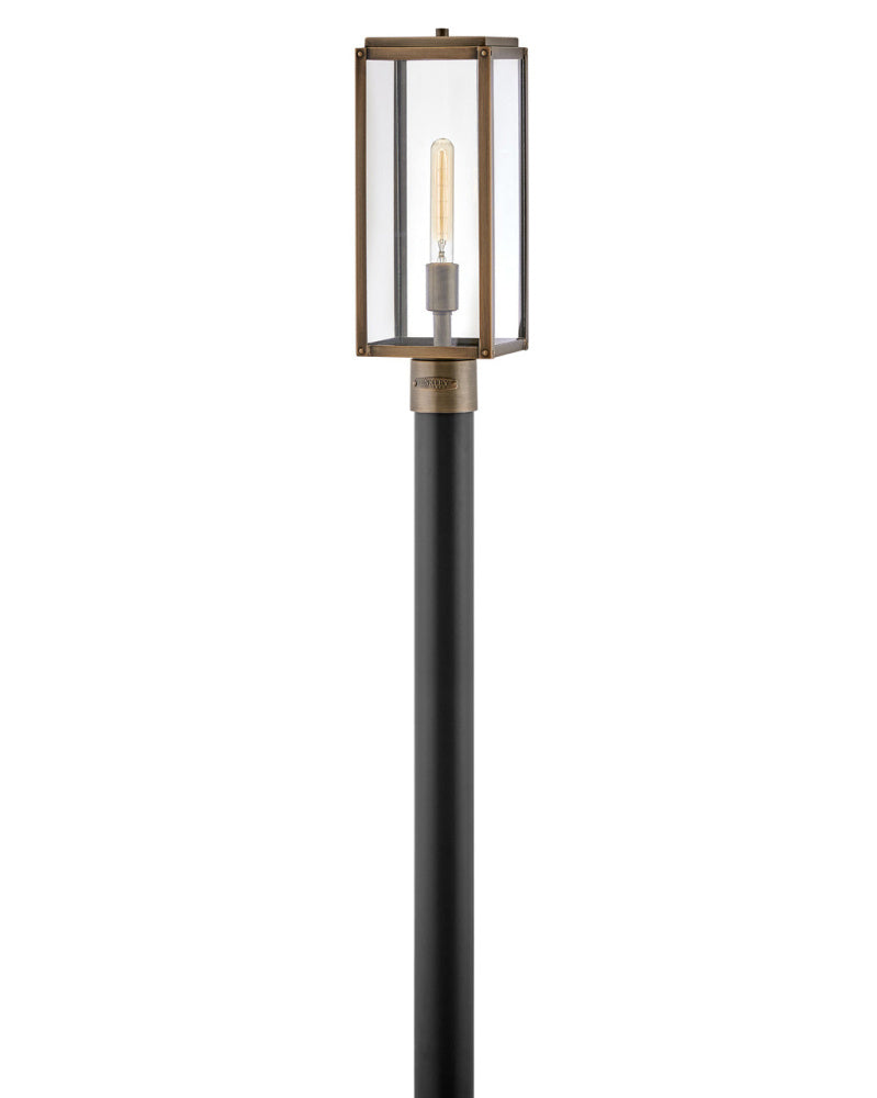 Medium Post Top or Pier Mount Lantern - Bronze