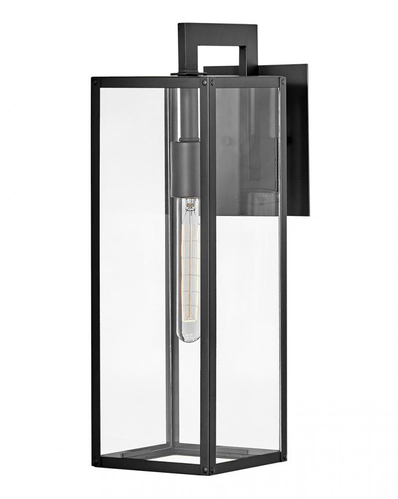 Medium Wall Mount Lantern - Black