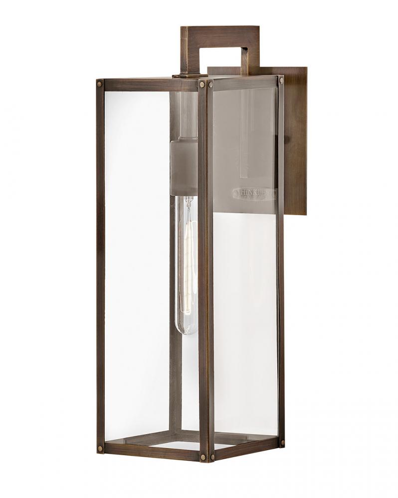 Medium Wall Mount Lantern - Bronze