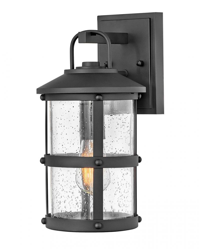 Medium Wall Mount Lantern - Black