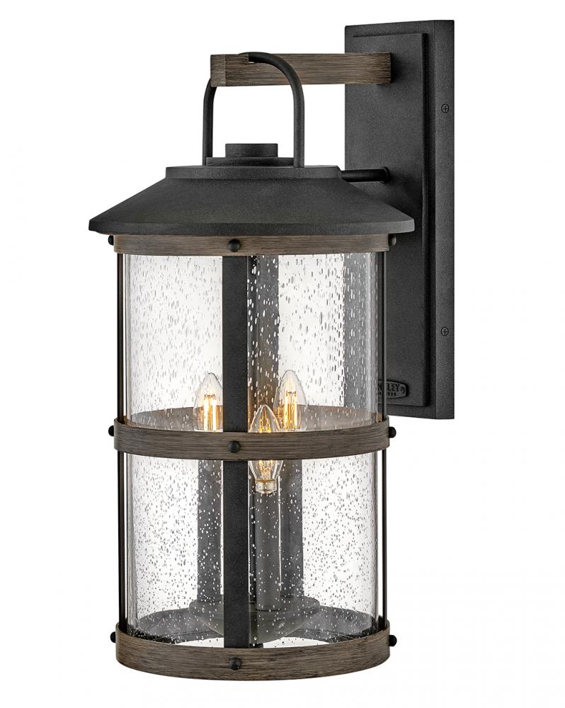 Large Wall Mount Lantern - Black|Miscellaneous