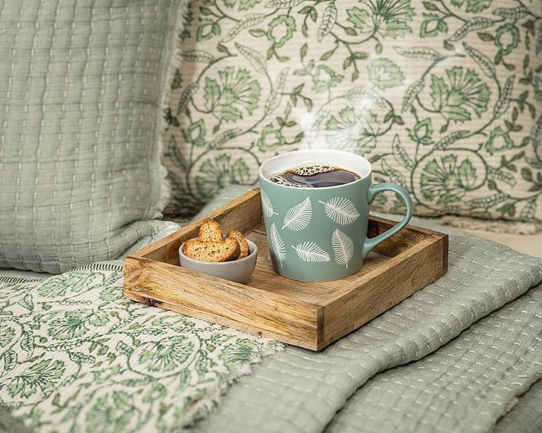 Feathery Leaves Mug