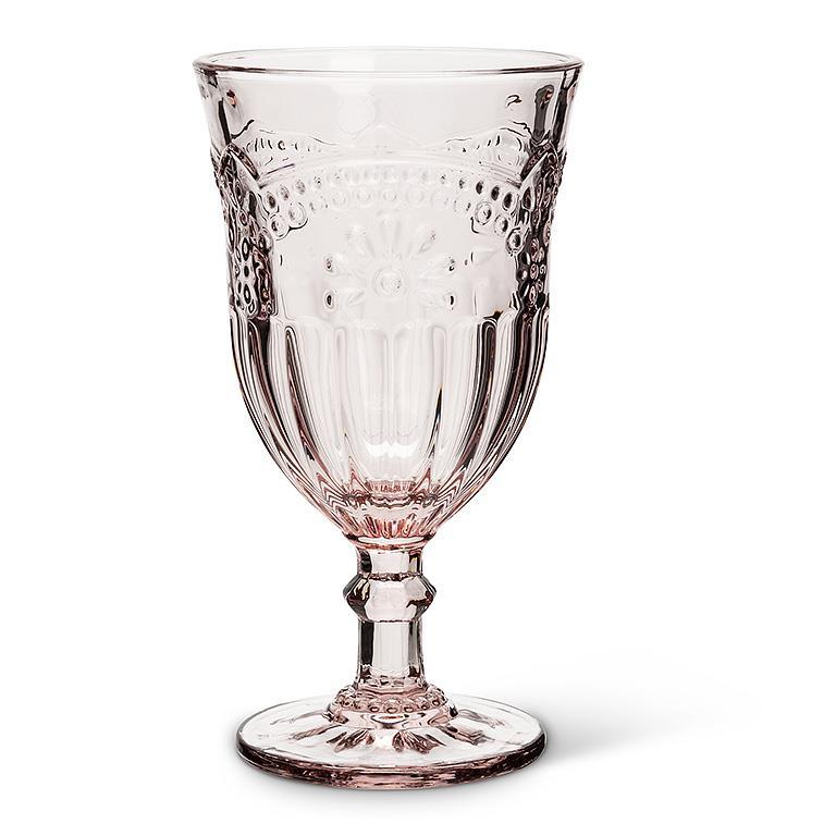 Flower Champagne Glassware Set of 3