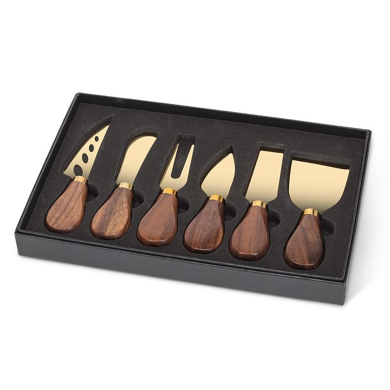 Walnut Handled Pate Spreaders by Abbott (2 Finishes) (3 Sets)