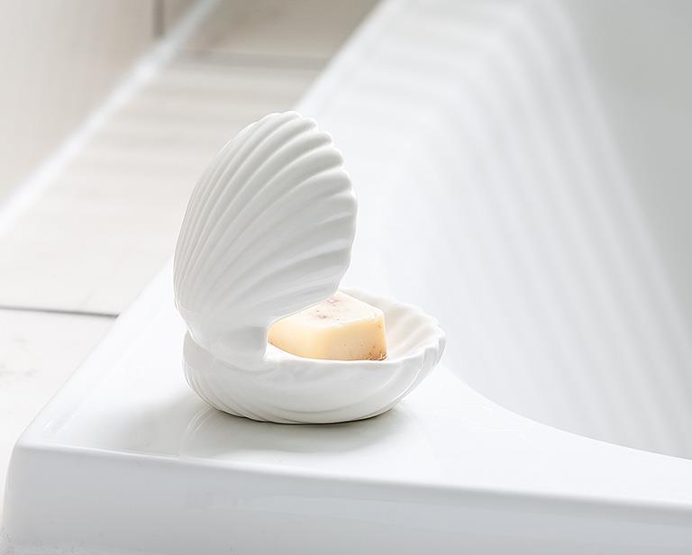 Double Clam Shell Soap Dish