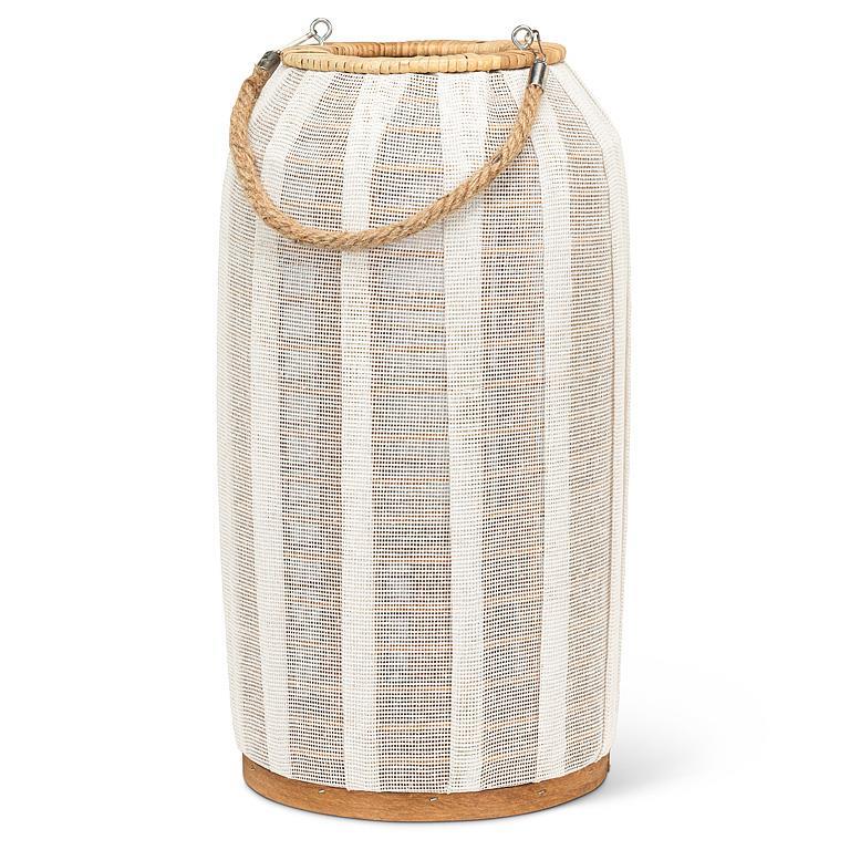 Lantern with Jute Handle by Abbott (3 Sizes) (2 Colours)