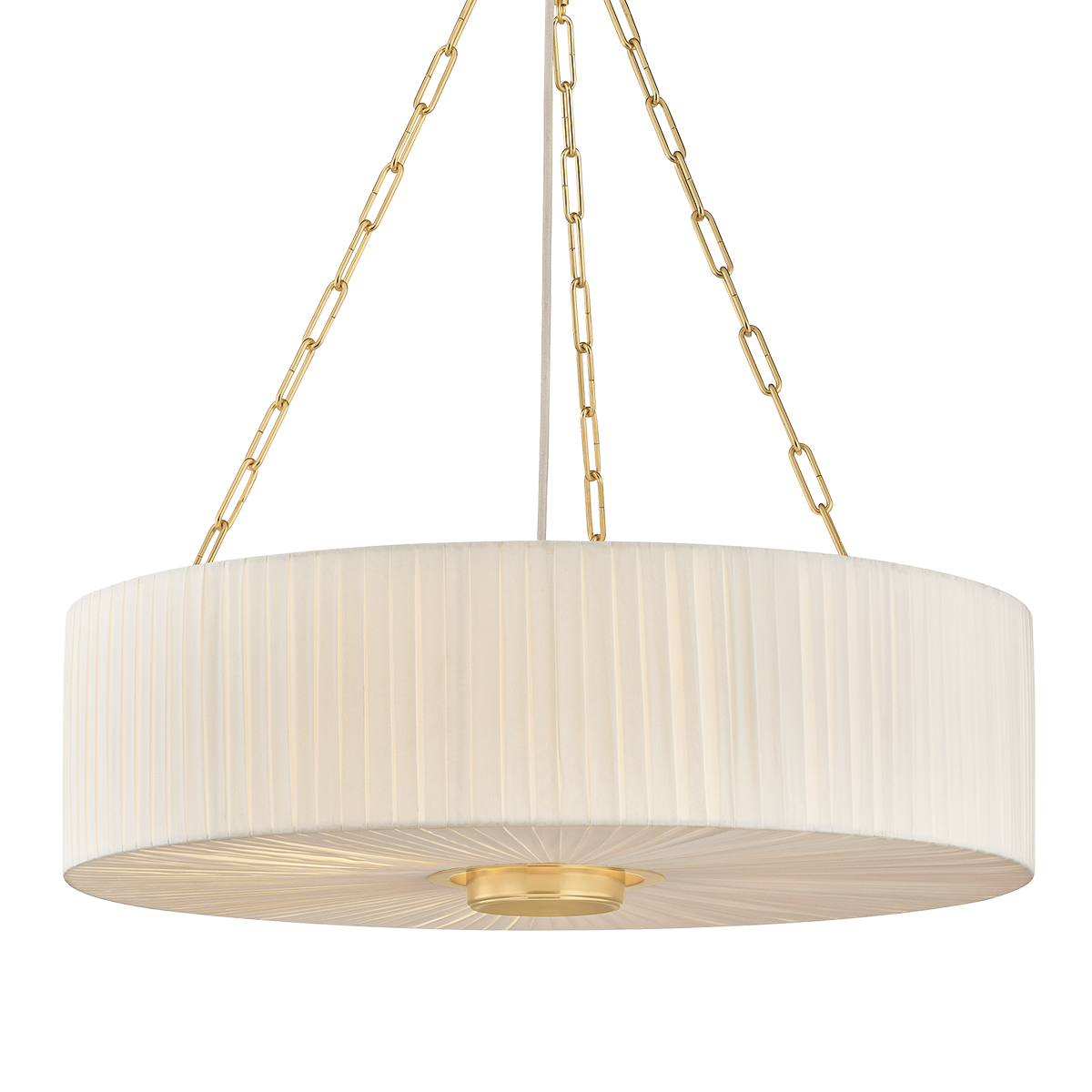 Camby Chandelier in Aged Brass (2 Sizes)