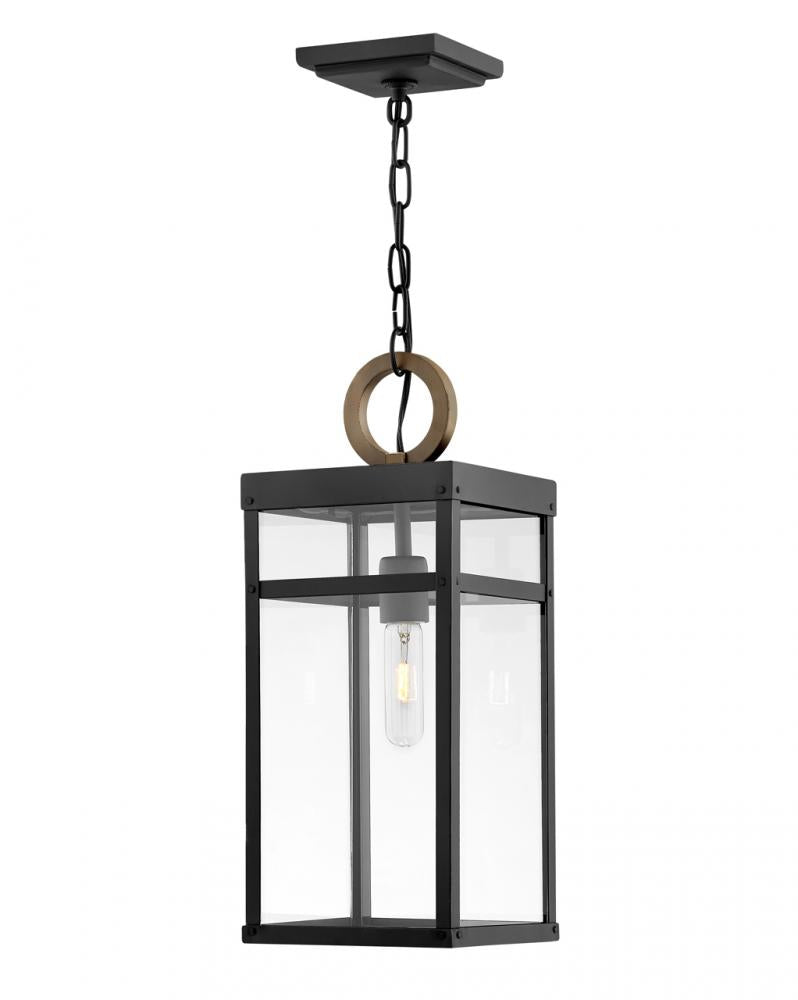 Medium Hanging Lantern - Black
