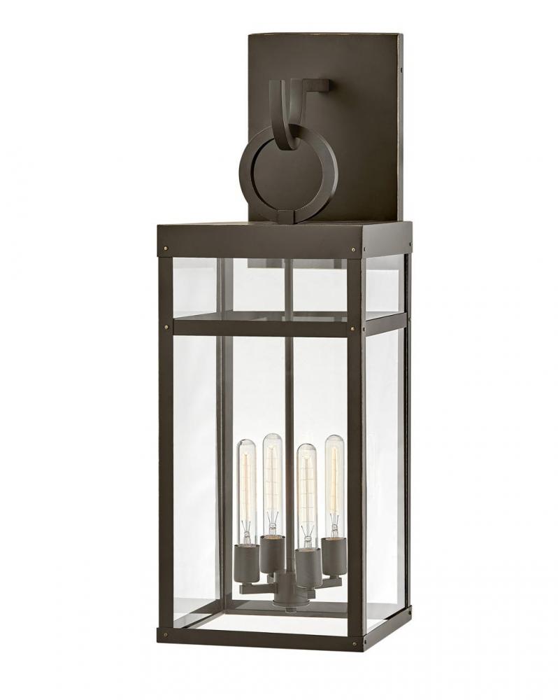 Extra Large Wall Mount Lantern - Bronze