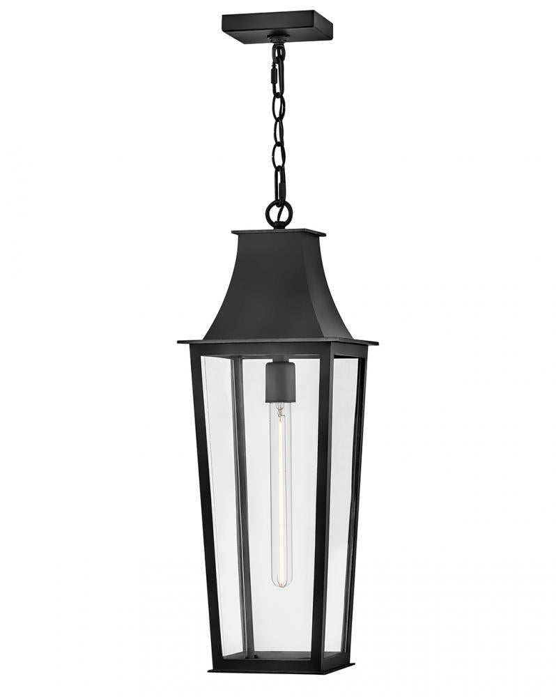 Large Hanging Lantern - Black