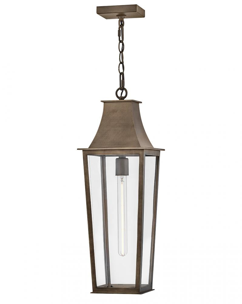 Large Hanging Lantern - Bronze