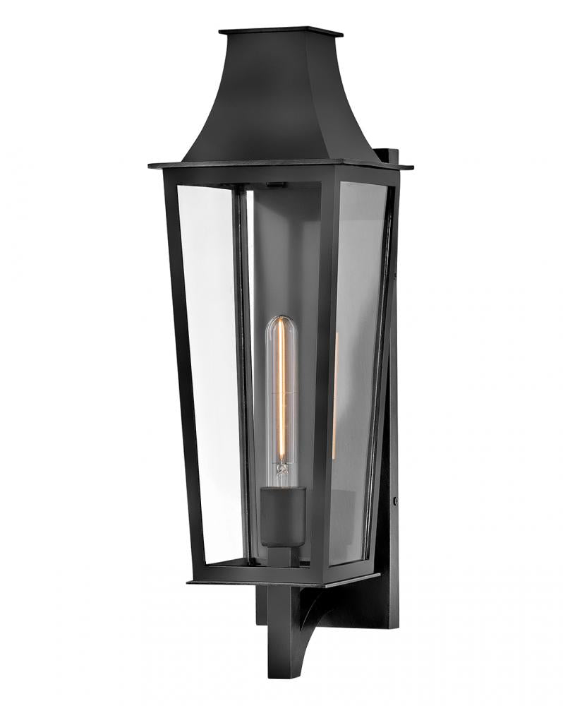 Large Wall Mount Lantern - Black