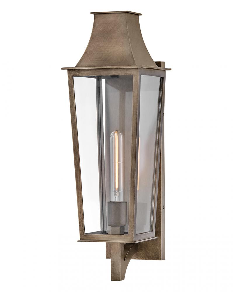 Large Wall Mount Lantern - Bronze