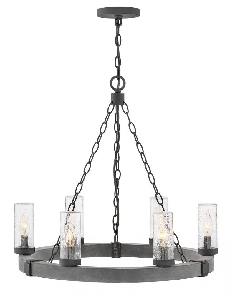 MEDIUM SINGLE TIER 12V CHANDELIER