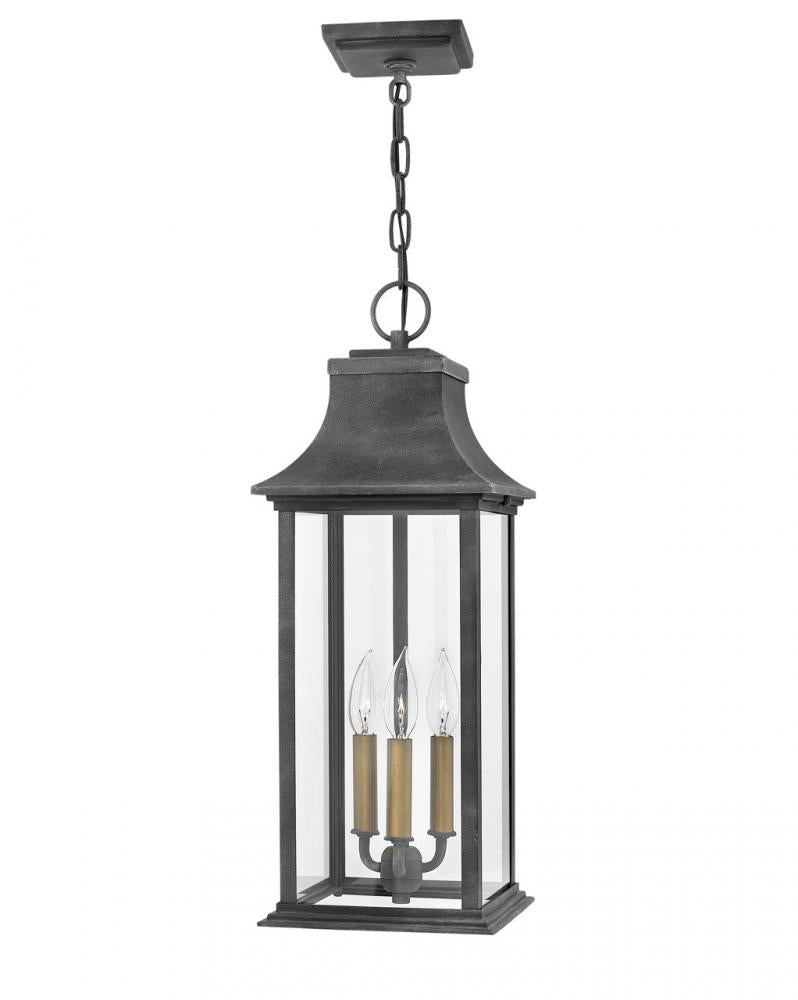 Large Hanging Lantern - Outdoor|Damp Rated|Prop 65