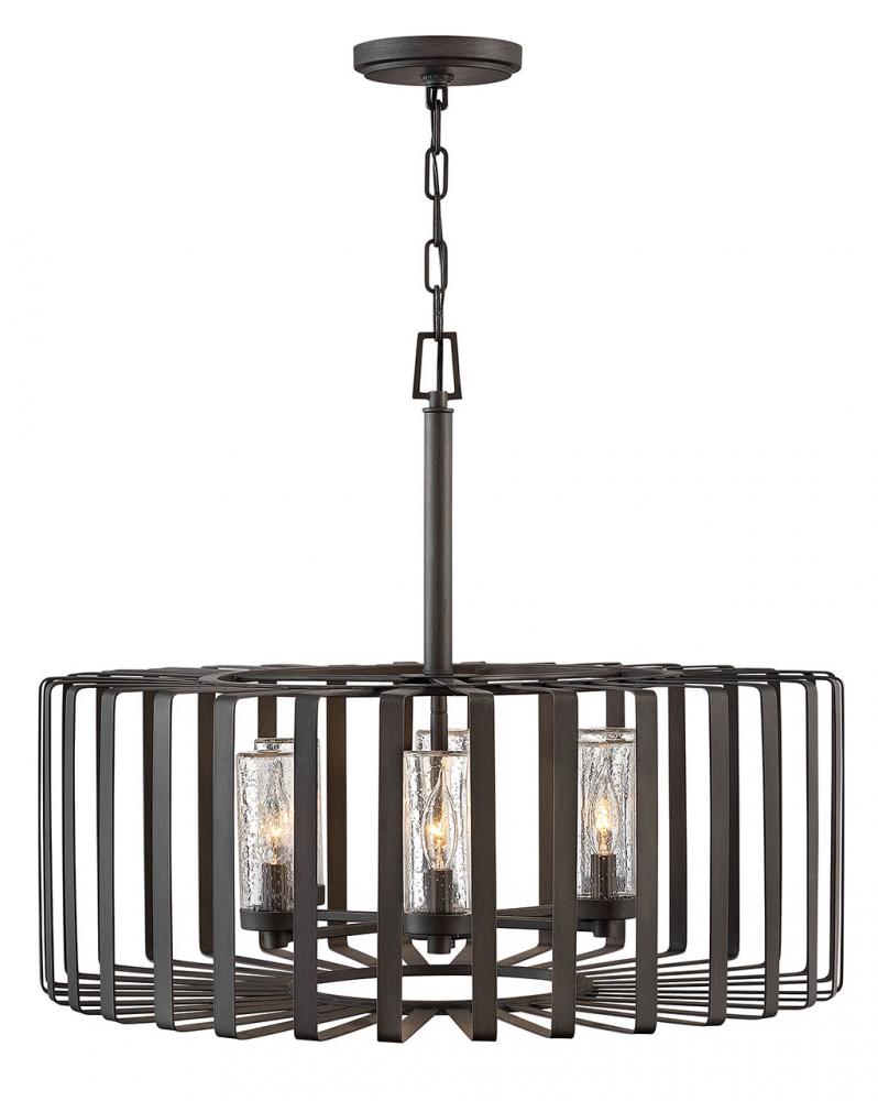 Medium Single Tier Chandelier - Wet Rated|Prop 65
