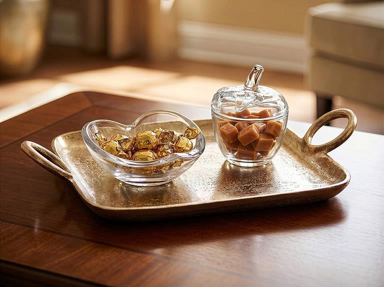 Large Ring Handle Tray