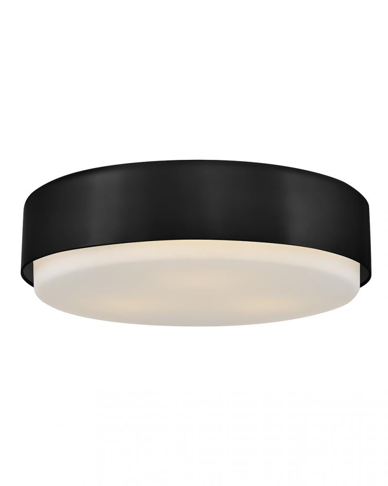 Medium Flush Mount - Black