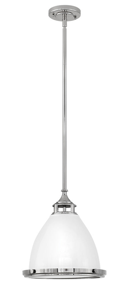 Medium Pendant - White