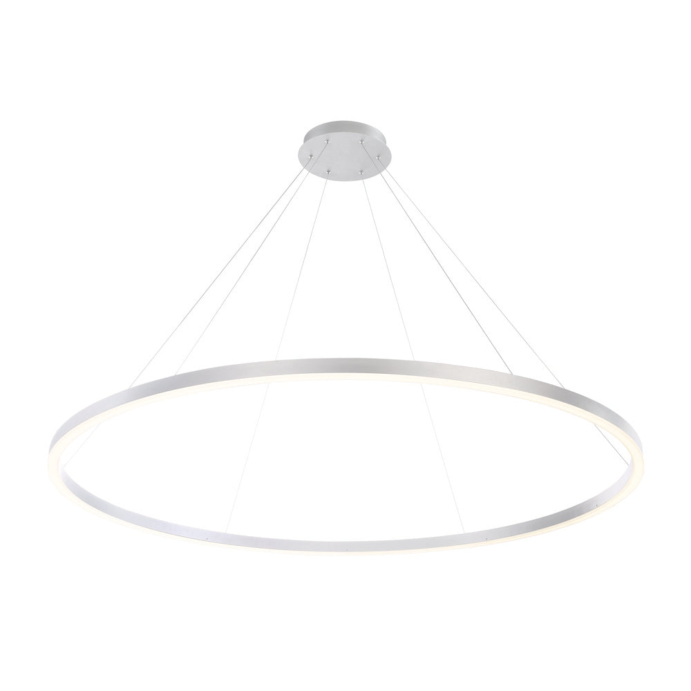 Spunto, LED Chandelr, Lrg, Slv