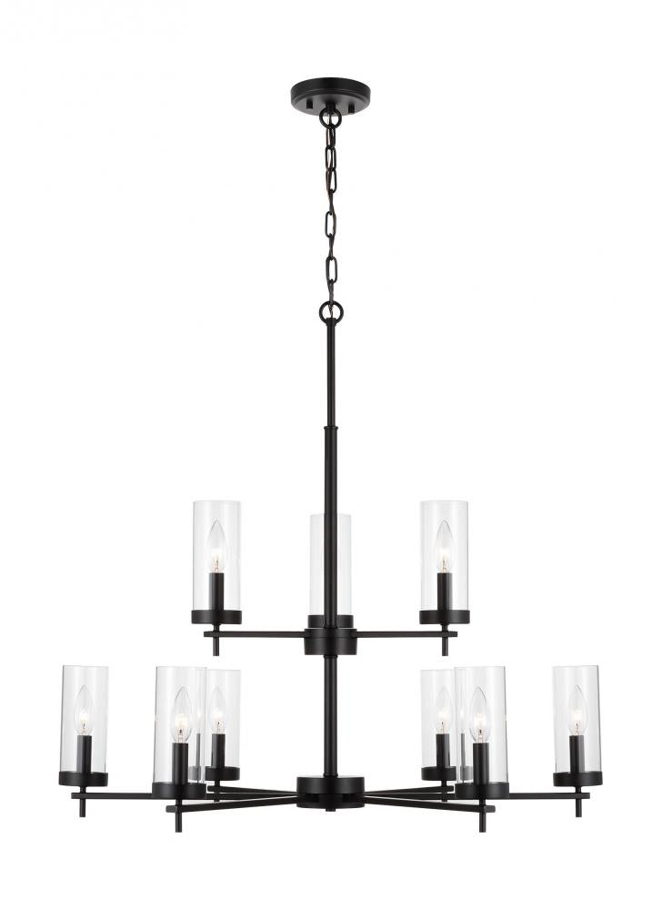 Zire Nine Light Chandelier
