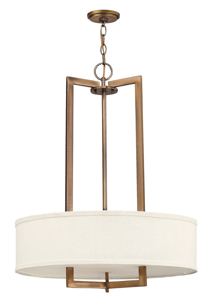 Medium Drum Chandelier - Bronze
