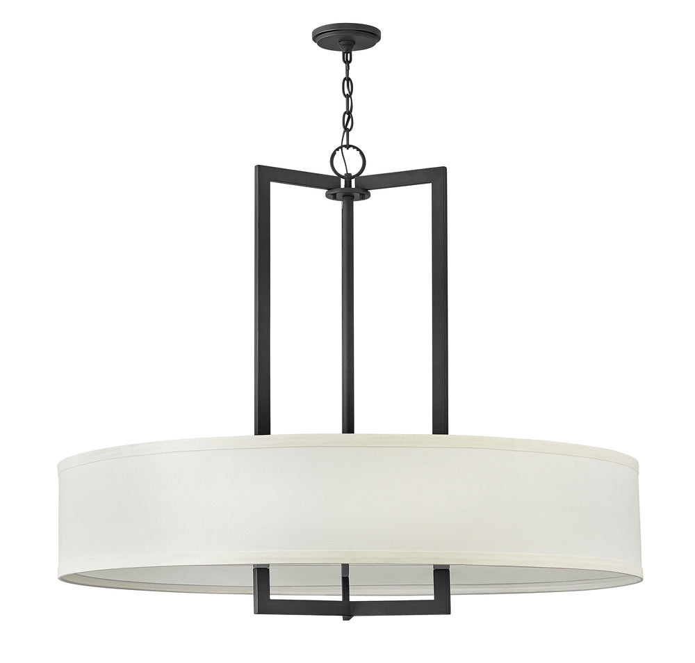 Large Drum Chandelier - Bronze