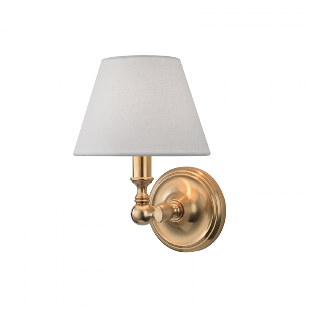 1 LIGHT WALL SCONCE