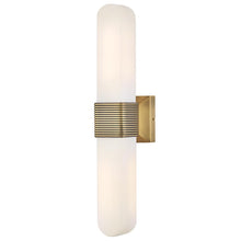 Load image into Gallery viewer, Large LED Sconce - Brass