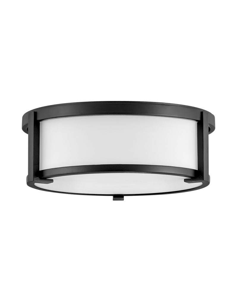 Small Flush Mount - Black
