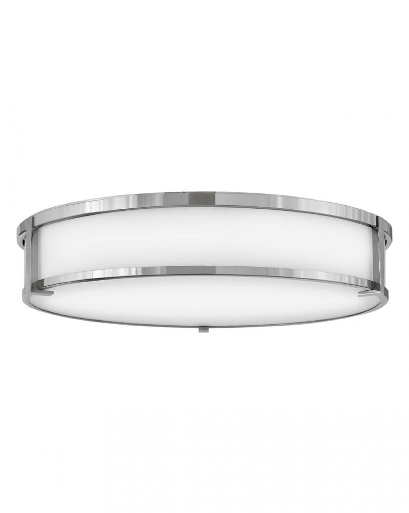 Large Flush Mount - Chrome