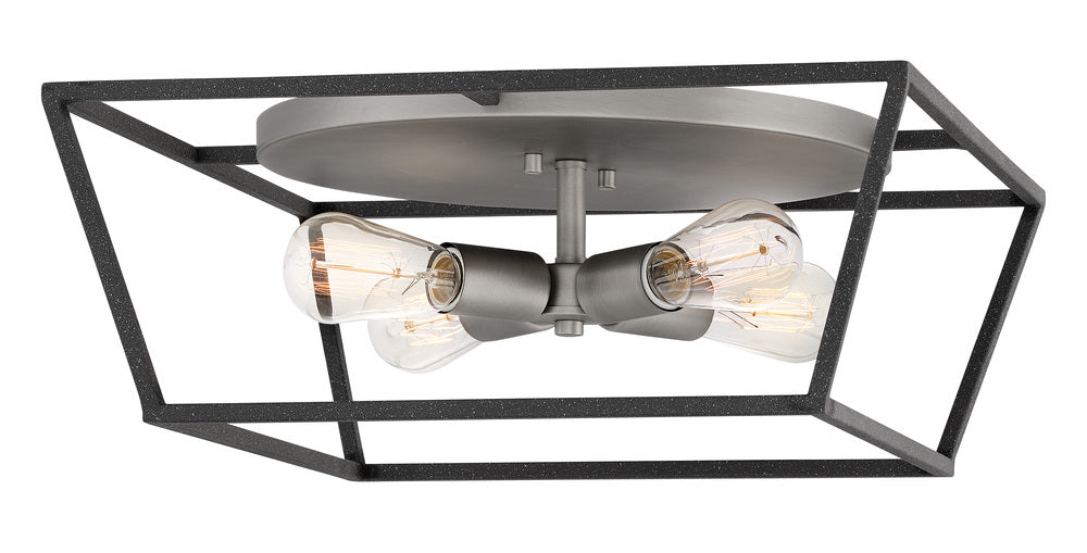 Medium Flush Mount - Black|Miscellaneous