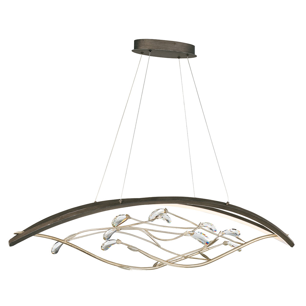 Basilica, Chand, LED, Oval, Brz