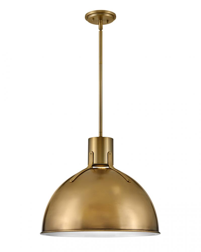 Large Pendant - Brass