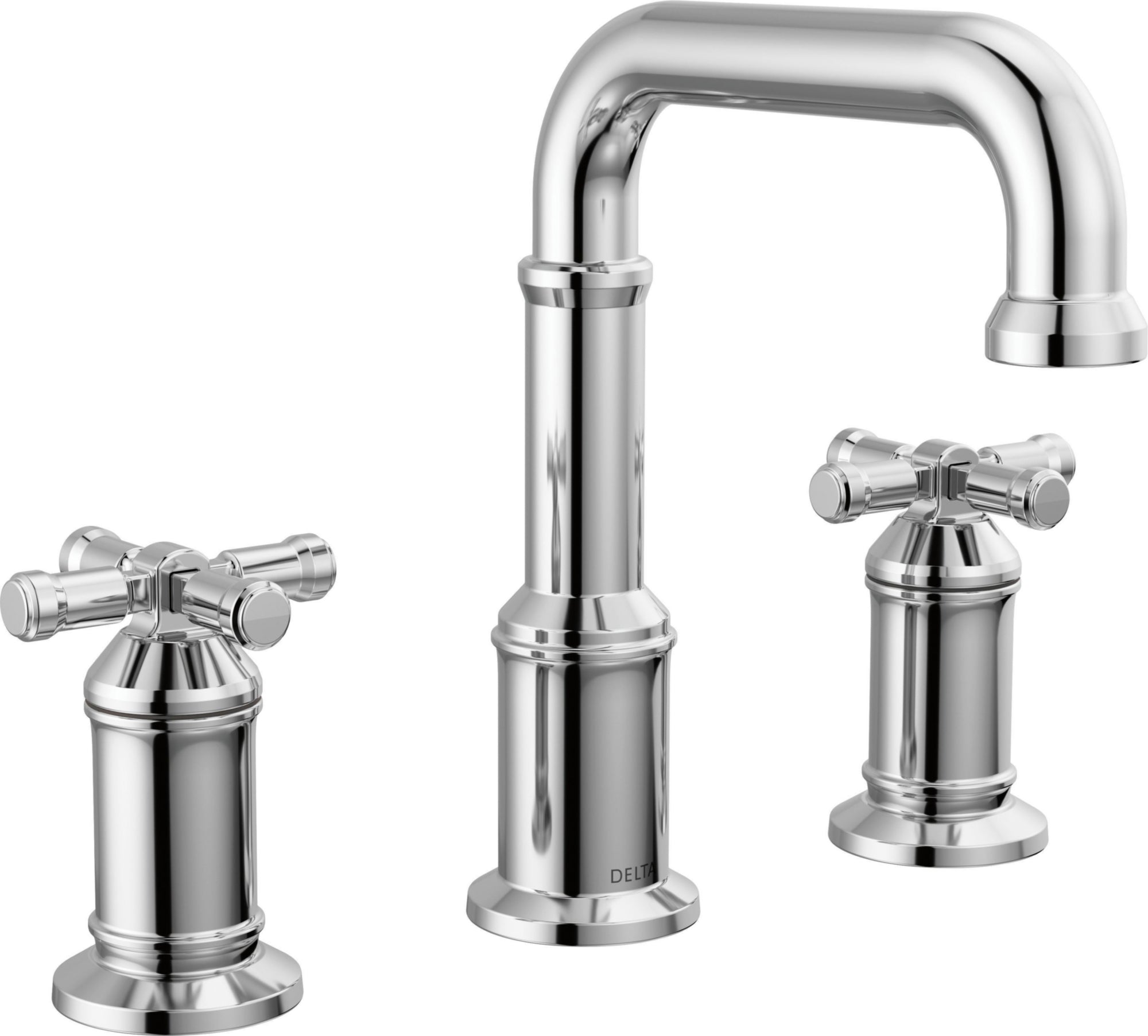 TWO HANDLE WIDESPREAD BATHROOM FAUCET