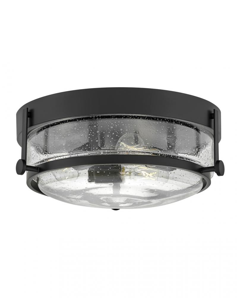 Medium Flush Mount - Black