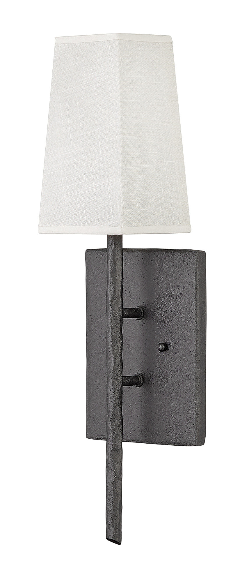 Large Single Light Sconce - Black|Miscellaneous