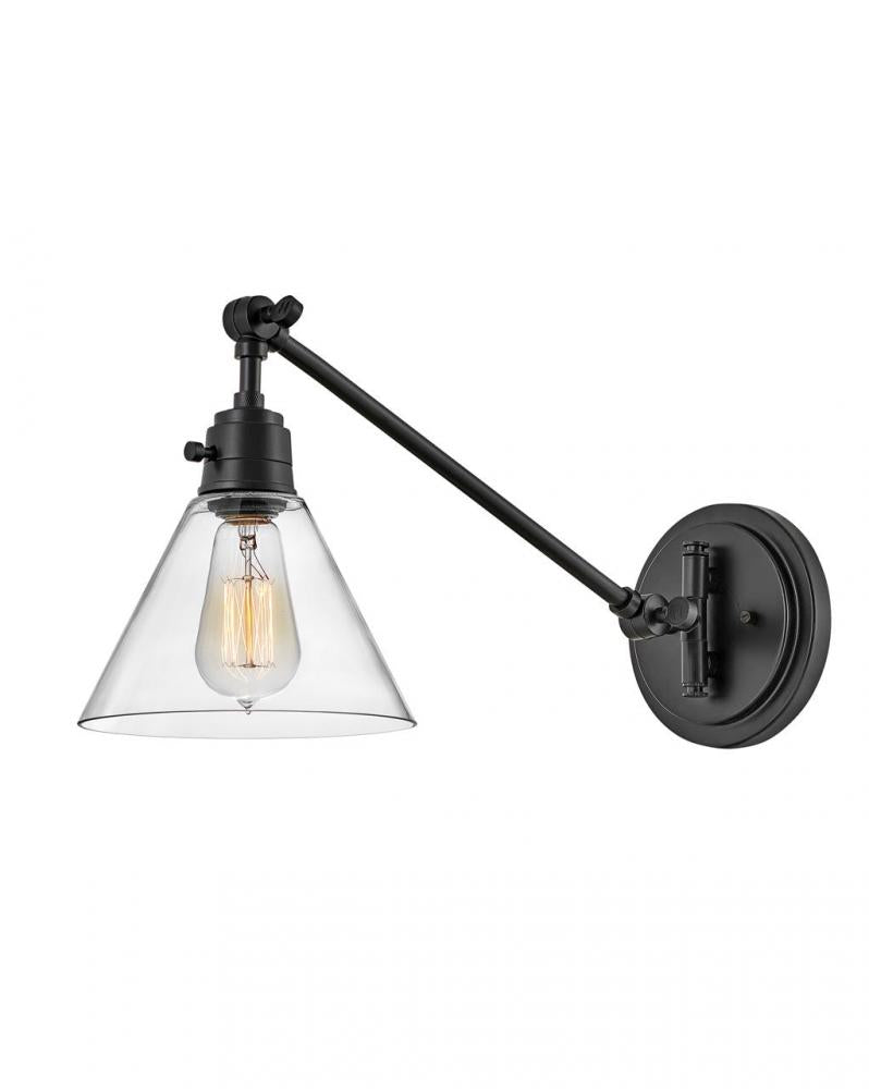MEDIUM SWING ARM SINGLE LIGHT SCONCE