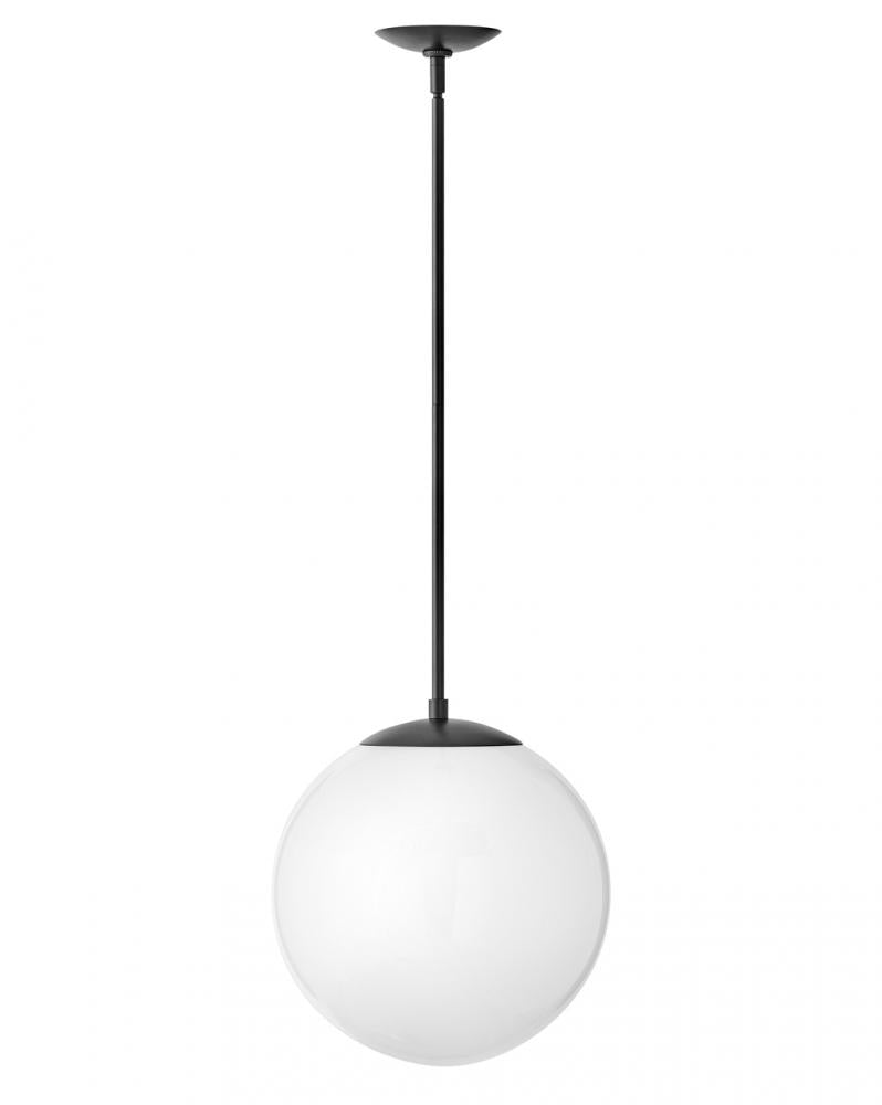 Medium Orb Pendant - Black|White