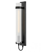 Load image into Gallery viewer, Large Tall Single Light Sconce - Black