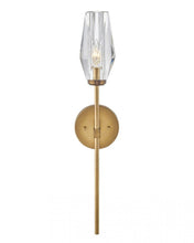 Load image into Gallery viewer, Large Single Light Sconce - Brass