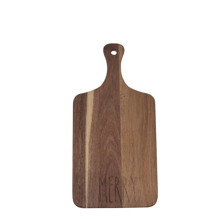 Merry Slim Script Shaped Acacia Board Natural