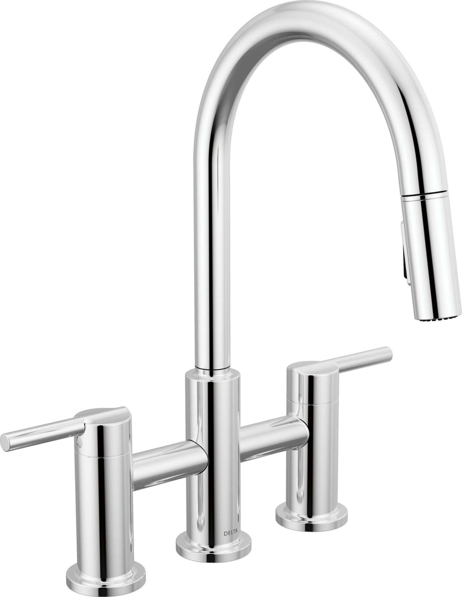 NICOLI PULL-DOWN BRIDGE CHROME