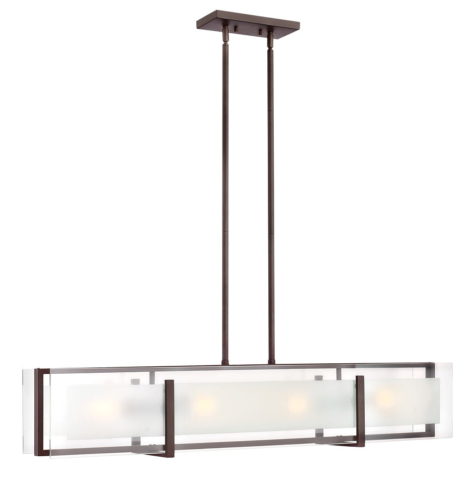 Medium Four Light Linear - Bronze