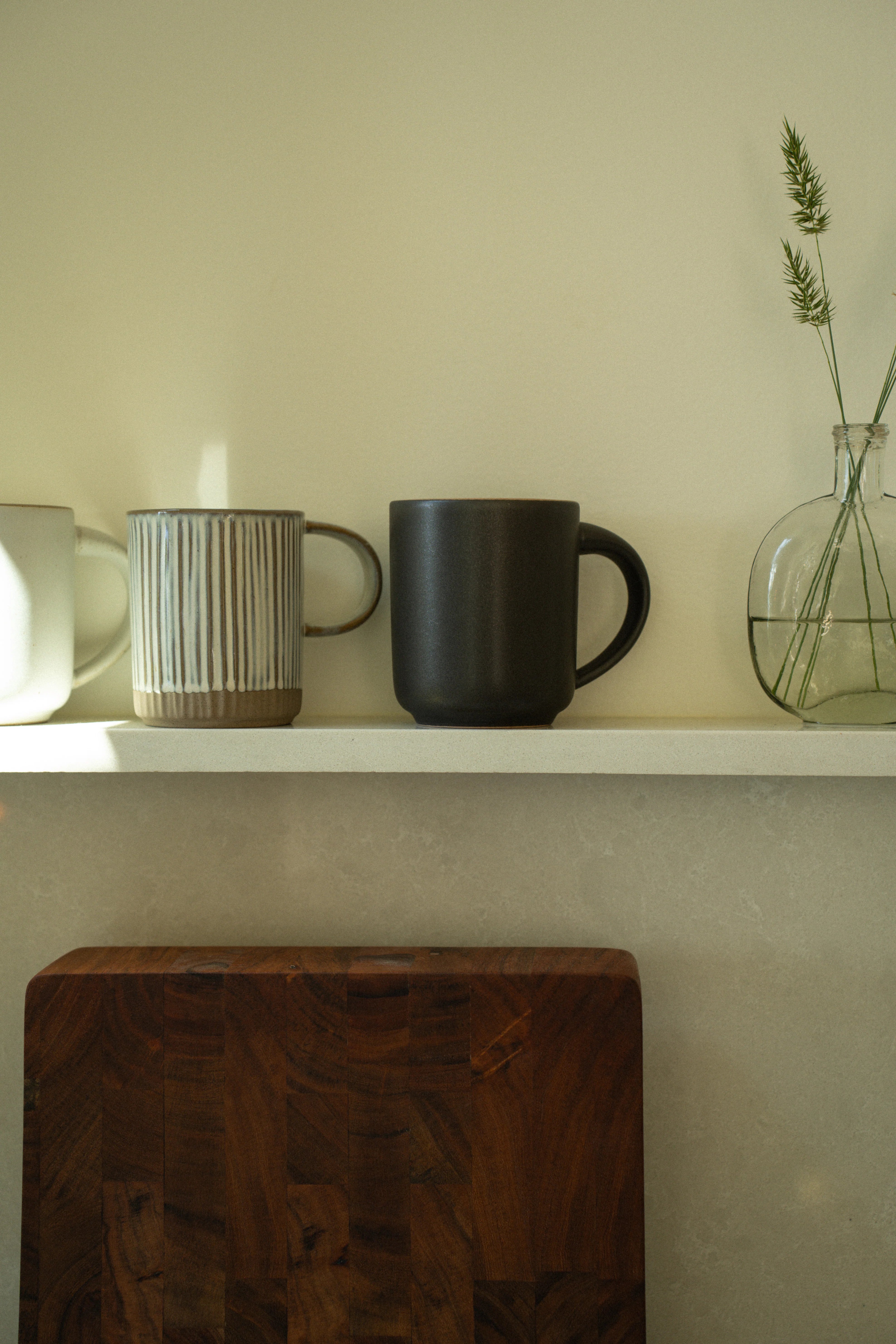Luca Crafted Mug, Stripe